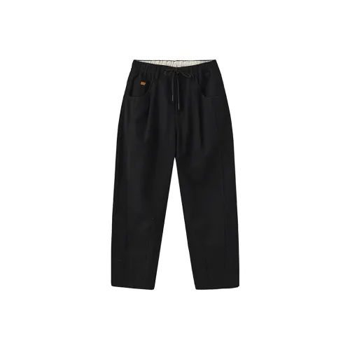 ZUO Мужские Повседневные Брюки Черные