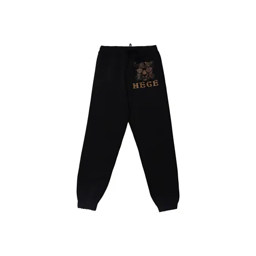 TCH Черные Унисекс Повседневные Брюки