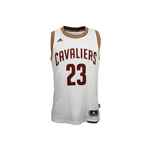 Adidas NBA Jersey Cleveland James Cleveland CAVALIER Swingman Баскетбольная футболка Мужская Белая