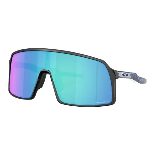 Oakley Пластик Нерегулярная форма Солнцезащитные очки Унисекс Черный