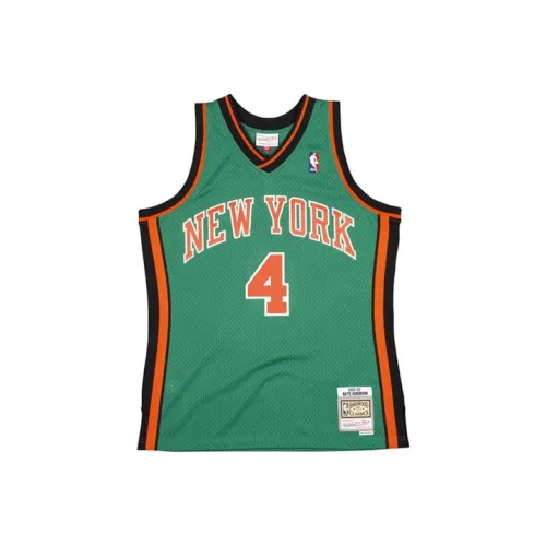 MITCHELL NESS Баскетбольная Джерси Унисекс Зеленая