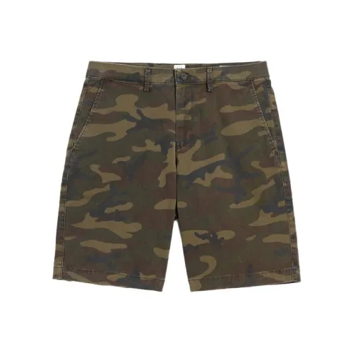 GAP Co-Brand Зеленые Камуфляжные Мужские Повседневные Шорты