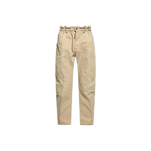 DSQUARED 2 Повседневные брюки Мужские Экрю