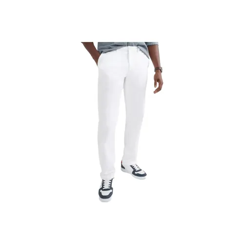 Tommy Hilfiger Регулярный крой THFlex Tommy Chino Брюки Повседневные брюки Мужские Белые