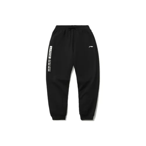 LINING Sports Fashion Collection Мужские спортивные брюки черного цвета