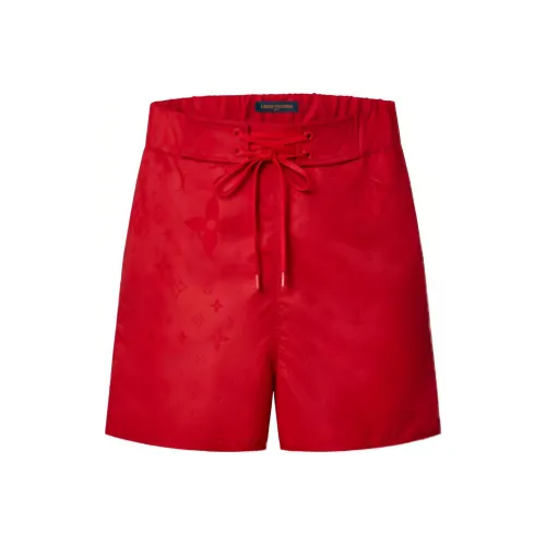 LOUIS VUITTON Пляжные шорты Мужские Красные