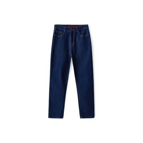 LUCKY BRAND Синие Унисекс Джинсы