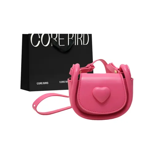 CORE BIRD ПУ (полиуретан) Сумка через плечо Сумка на плечо Мини Женская Белая Серебряная Розовая Зеленая