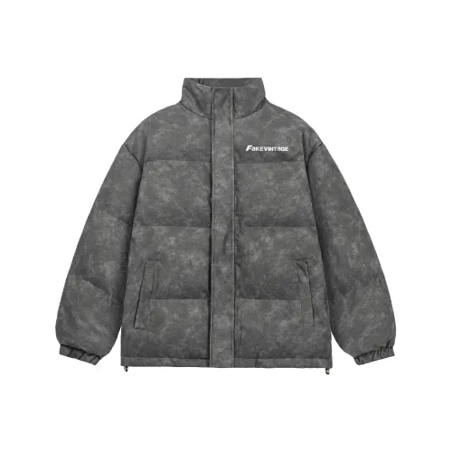 FAKE VINTAGE Пуховая куртка Унисекс