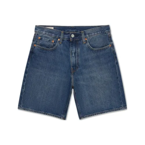Levi's Джинсовые шорты Мужские Темно-синие