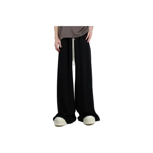 RICK OWENS Черные Унисекс Повседневные Брюки