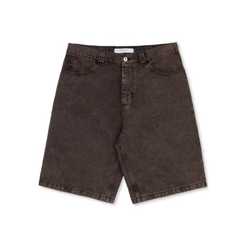 POLAR SKATE CO Джинсовые шорты Унисекс Грязно-коричневый