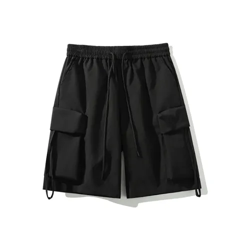 GANESH Карго шорты унисекс черные