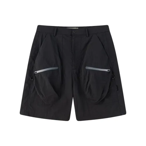 ENSHADOWER Черные унисекс шорты карго