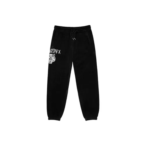 ED HARDY X Черные Унисекс Повседневные Брюки