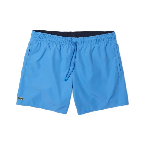 Шорты Casual Мужские Синие в сотрудничестве с LACOSTE