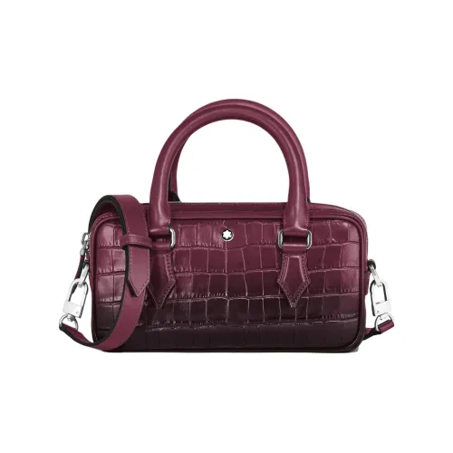 MONTBLANC Full Зернистая кожа коровы Сумка через плечо Сумка Мини Женские Чернильно-черный Currant Цвет