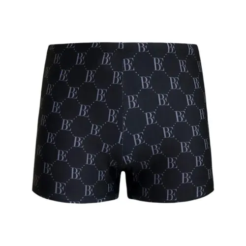 BALNEAIRE Мужские черные плавательные шорты