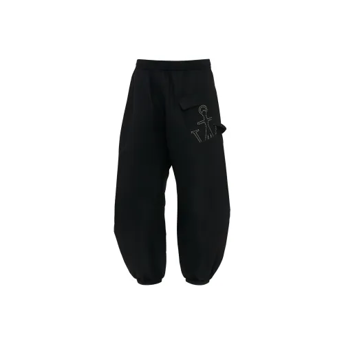 JW Anderson Мужские Повседневные Брюки Черные