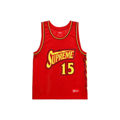 Supreme SS18 Унисекс Баскетбольные Джерси