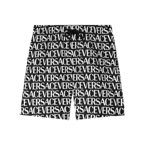 VERSACE SS23 Пляжные шорты Мужские Черные