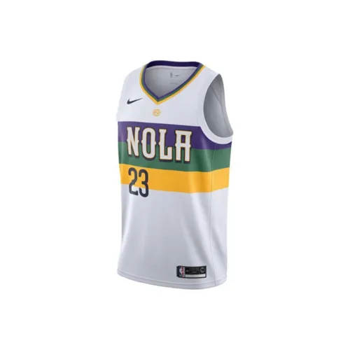 Nike Баскетбольная Джерси Мужская Белая