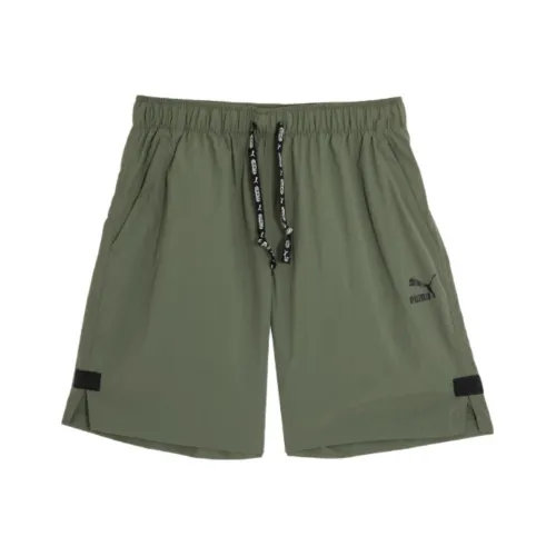 PUMA Army Green Мужские Повседневные Шорты