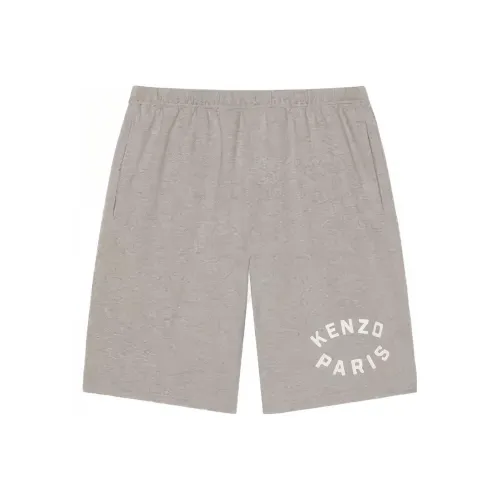 KENZO Серые Мужские Повседневные Шорты