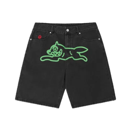 Мороженое Черный Унисекс Джинсовые шорты
