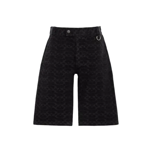 COACH FW22 Повседневные шорты Мужские Черные