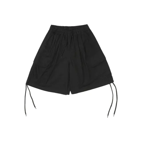 UPZCY Карго Шорты Унисекс Черный