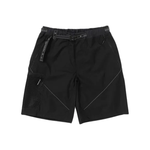 And wander Collaboration SS24 Повседневные шорты Унисекс Черный