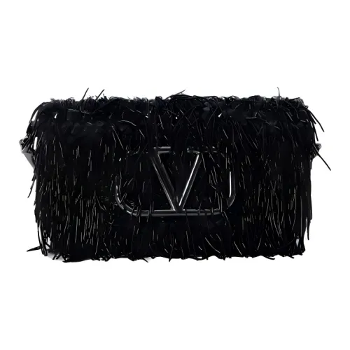 Valentino Garavani Sheepskin Сумка через плечо Маленькая Женская Черная