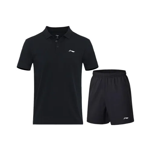 Подкладка Badminton series Повседневный Костюм Мужской Черный