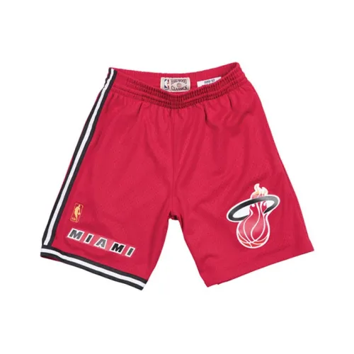 MITCHELL NESS Баскетбольные шорты Мужские Красные