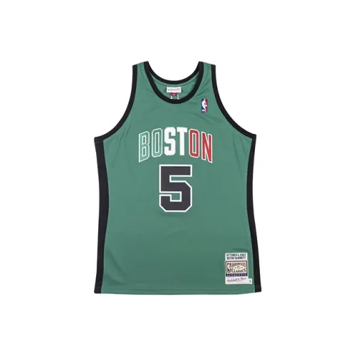 MITCHELL NESS Баскетбольная Джерси Унисекс Зеленая