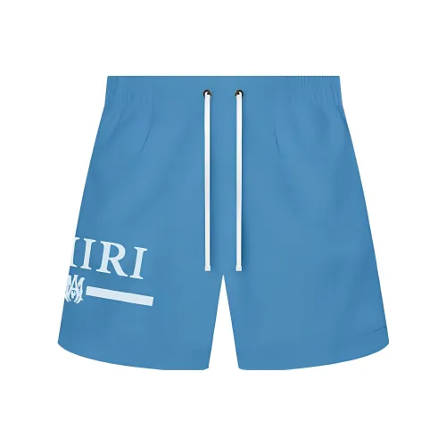 AMIRI Men's Blue Casual Shorts AMIRI Мужские Синие Повседневные Шорты