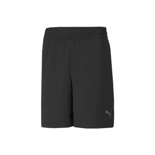 PUMA Мужские спортивные шорты черного цвета