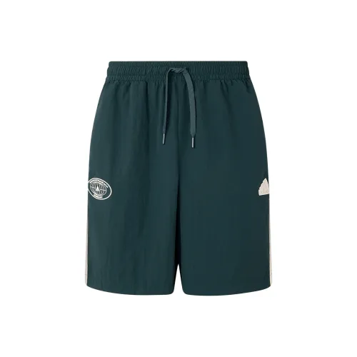 Adidas Повседневные шорты Мужские Ночной Небесный Зеленый