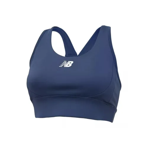 New Balance Синий Женские Бюстгальтеры