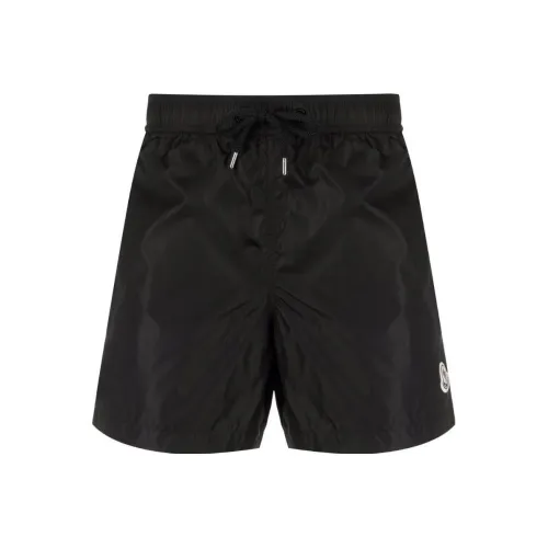 MONCLER Мужские черные плавательные шорты