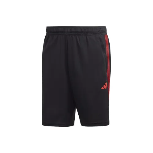 Adidas Essential Повседневные шорты Мужские Черные Красные