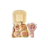 Вкусный С наполнителем Кукла Подвеска+Коробка для еды+Букет