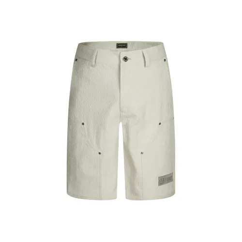 MANGANO Повседневные шорты Мужские Светло-серые