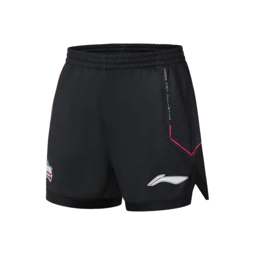 LINING CBA Collection Professional Basketball Collection Баскетбольные шорты Мужской Черный