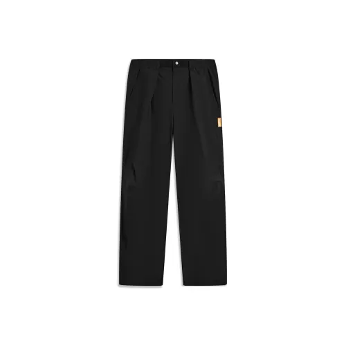 LINING Badfive Seven Cities Alliance Only Chu Has Talent Повседневные брюки Мужской Черный