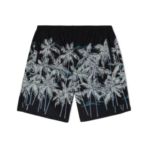 PALM ANGELS Мужские черные плавательные шорты