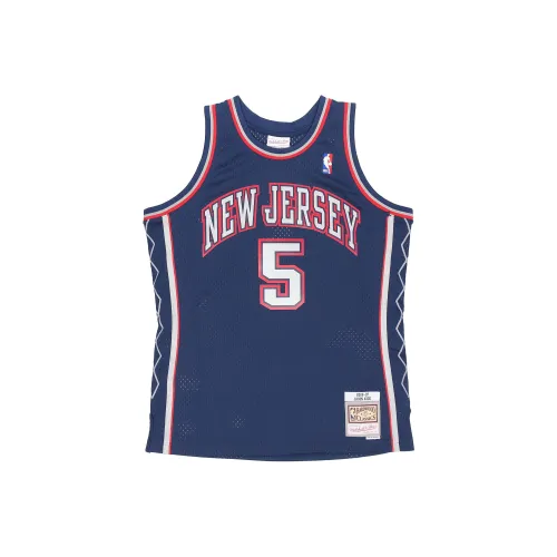 MITCHELL NESS Баскетбольная Джерси Унисекс Синяя