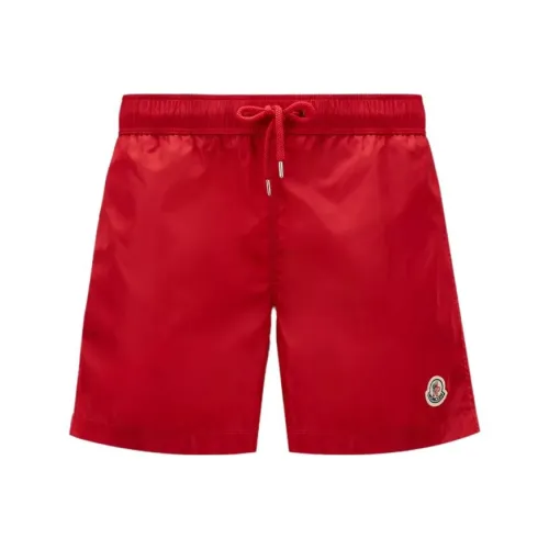Moncler Red Men's Swimwear Монклер Красный Мужской Плавательный костюм
