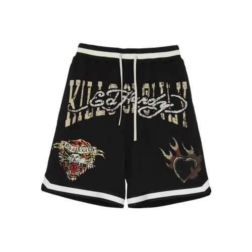 Ed Hardy Черные E1OBM031 Мужские Повседневные Шорты